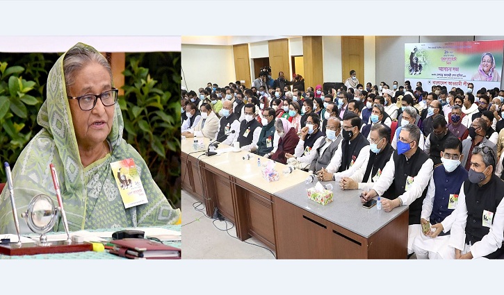 বঙ্গবন্ধুর ১০ জানুয়ারির ভাষণে দেশ পরিচালনার সব নির্দেশনা ছিল: প্রধানমন্ত্রী বঙ্গবন্ধুর ১০ জানুয়ারির ভাষণে দেশ পরিচালনার সব নির্দেশনা ছিল: প্রধানমন্ত্রী
