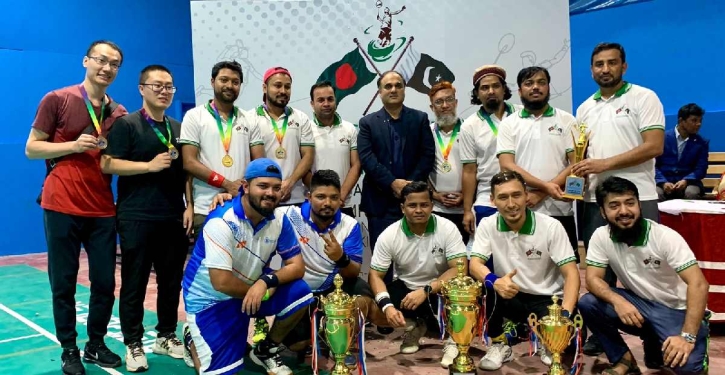 পাকিস্তান-বাংলাদেশ ফ্রেন্ডশিপ ব্যাডমিন্টন টুর্নামেন্ট অনুষ্ঠিত পাকিস্তান-বাংলাদেশ ফ্রেন্ডশিপ ব্যাডমিন্টন টুর্নামেন্ট অনুষ্ঠিত