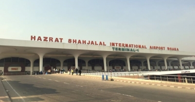 শাহজালালে পরীক্ষামূলক করোনার টেস্ট শুরু