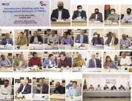 উপদেষ্টাদের সঙ্গে এফবিসিসিআই সভাপতির মতবিনিময়