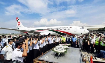 পাইলট নওশাদের মরদেহ দেশে 
