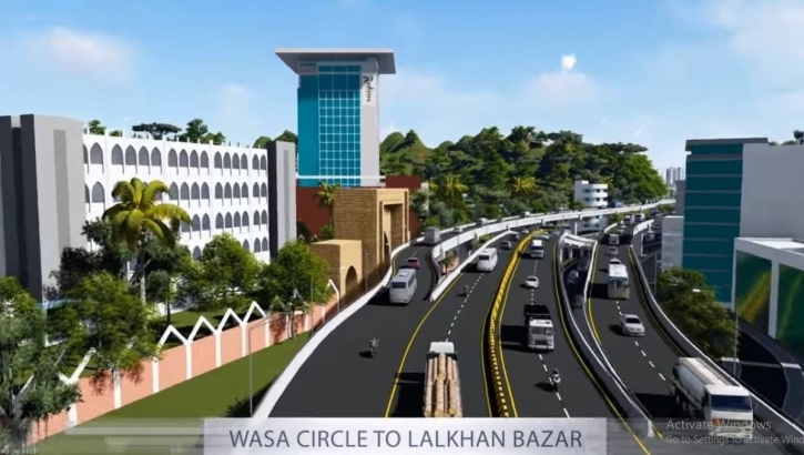 Ctg elevated expressway completes 58pc work, need more money