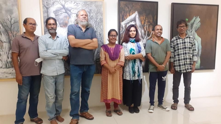 ‘Manomanthan’ art exhibition concludes at Chitrak in city