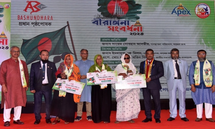 Apex Bangladesh, ABG Bashundhara honor war heroines
