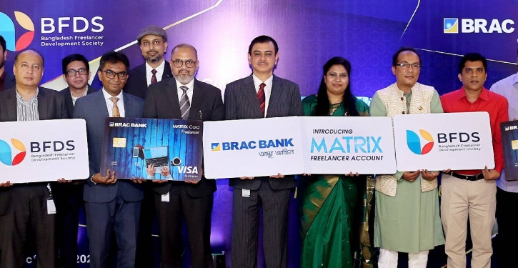 BRAC Bank partners BFDS for freelancers’ easy banking