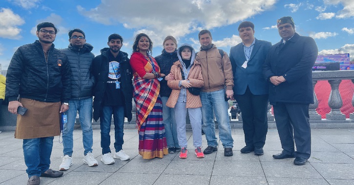 Bangladeshi singers perform in Moscow Bangladeshi singers perform in Moscow