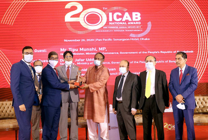 Bank Asia wins ICAB National Award Bank Asia wins ICAB National Award