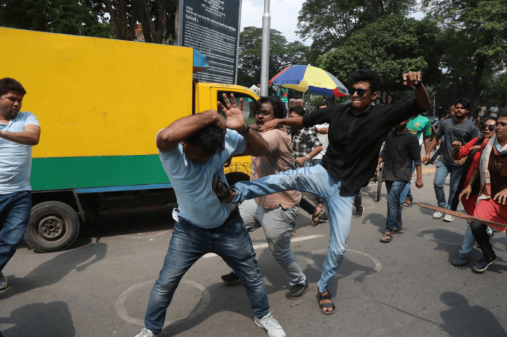 In Photos: BCL-JCD clash in Dhaka