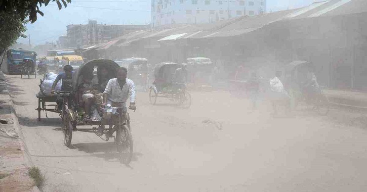 AQI: Dhaka air most polluted this morning