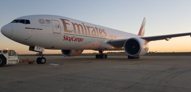 Emirates successfully transports Amazonia-1