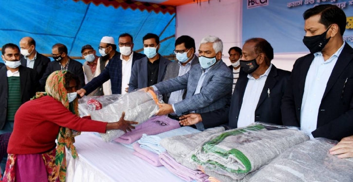 FBCCI distributes blankets in capital