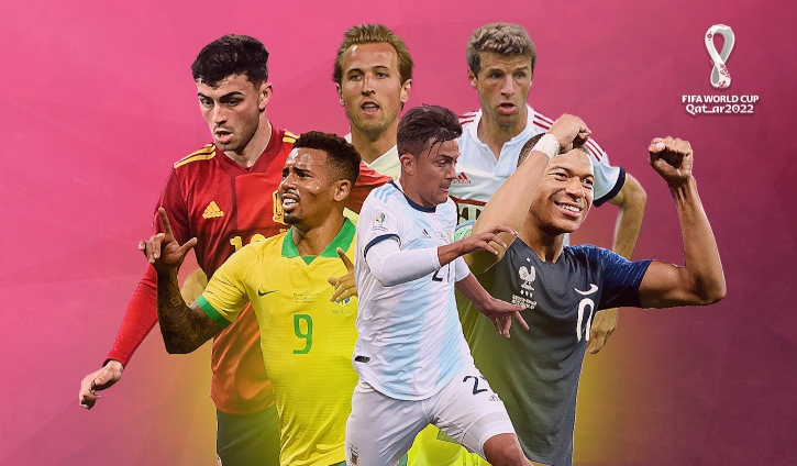 Top favourites to win FIFA World Cup 2022 Top favourites to win FIFA World Cup 2022