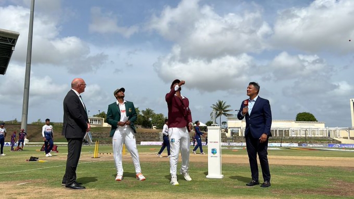 West Indies win toss, ask Bangladesh to bat in 2nd Test West Indies win toss, ask Bangladesh to bat in 2nd Test
