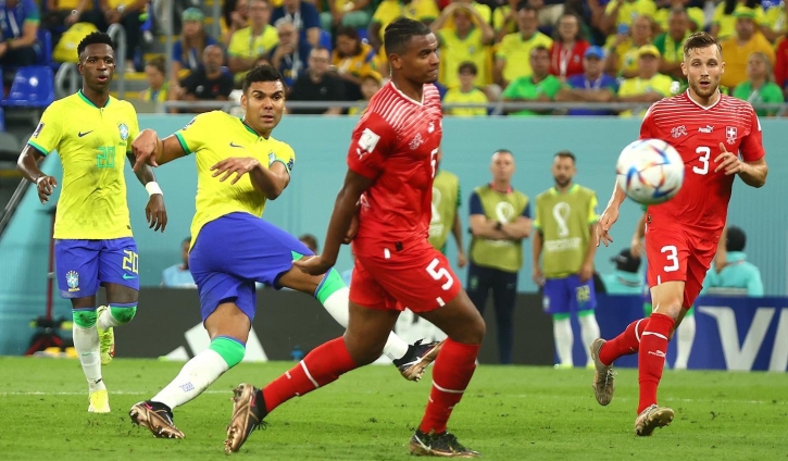 Brazil beat Switzerland to reach Round of 16 Brazil beat Switzerland to reach Round of 16