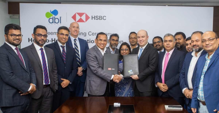 HSBC signs deal to set up H2H integration solution for DBL Group