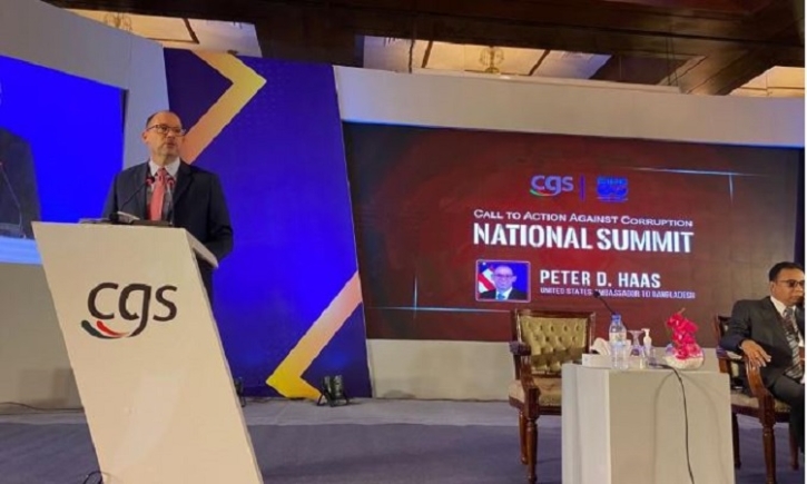 Bangladesh can get more investment if corruption remains less prevalent: Haas Bangladesh can get more investment if corruption remains less prevalent: Haas