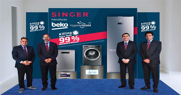 Singer launches HygieneShield appliances