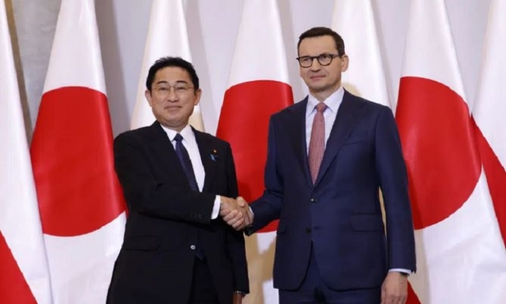 Japan’s Kishida in Poland for talks after visit to Ukraine