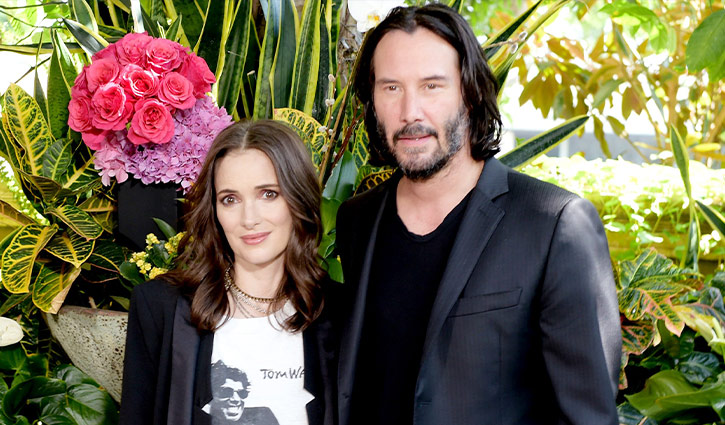 Keanu Reeves ‘married under the eyes of God’ to Winona Ryder