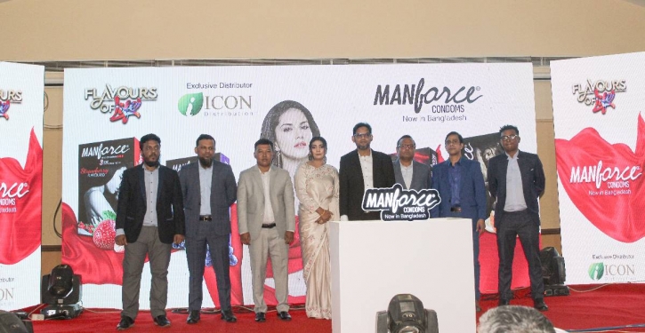 Manforce Condom launches in Bangladesh
