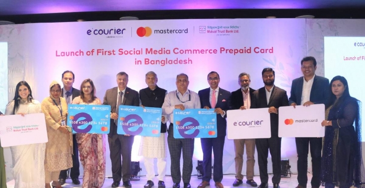 Mastercard, Mutual Trust Bank and eCourier launch social media prepaid card for women