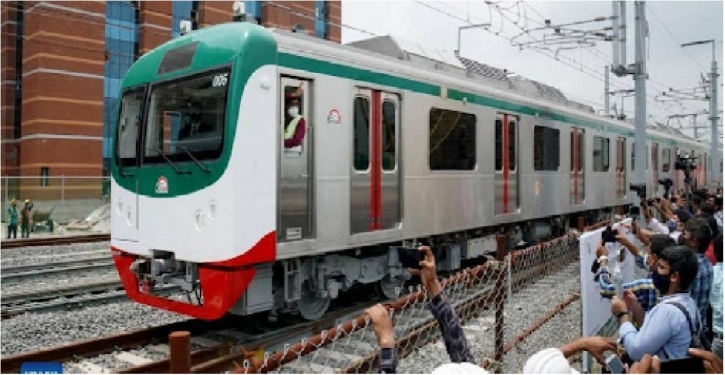 Metro rail performance test from Uttara to Agargaon begins Sunday