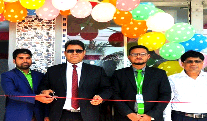 Minister opens outlet at Ishwarganj Bazar