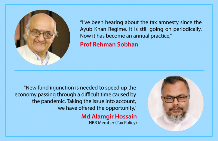 Tax amnesty schemes bring no results in 60 years: Rehman Sobhan Tax amnesty schemes bring no results in 60 years: Rehman Sobhan