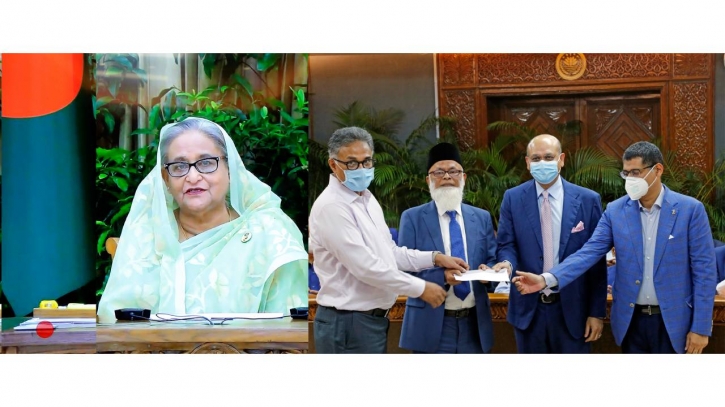 UCB donates Tk10cr to PM’s relief fund