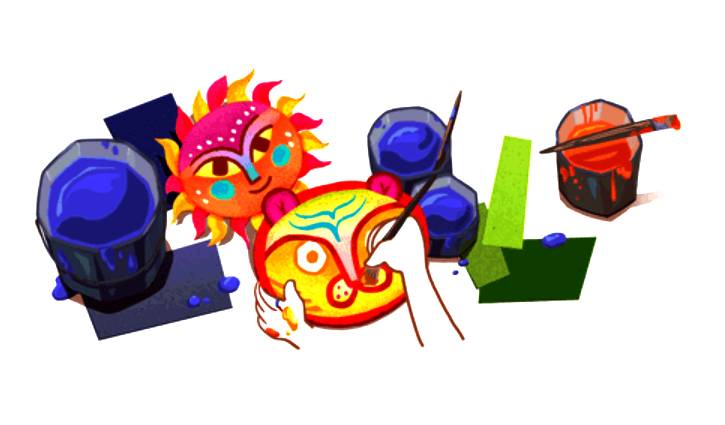 Google doodle celebrates Pohela Boishakh