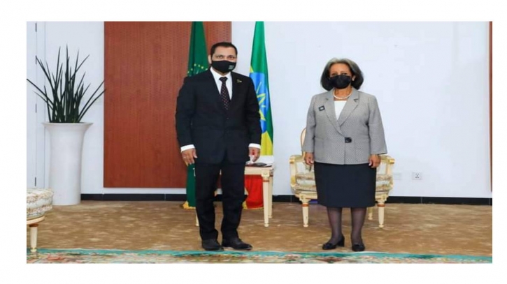 Bangladesh envoy presents credentials to Ethiopian president