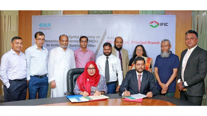 IFIC Bank, Principal Branch, Ena Properties inked institutional banking facilities deal