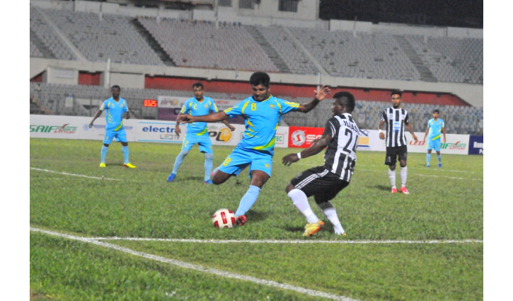 Abahani beat Mohammedan in 6-goal classic