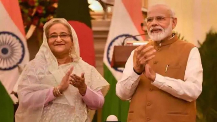 ‘Will continue working with Hasina’, reassures Modi