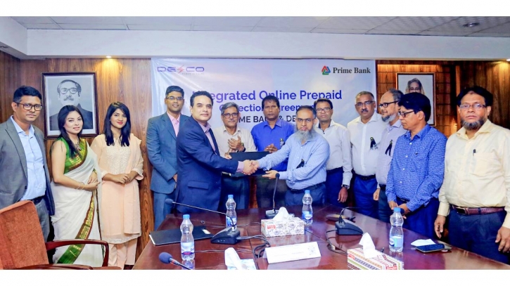 Prime Bank, DESCO launch integrated online prepaid collection service
