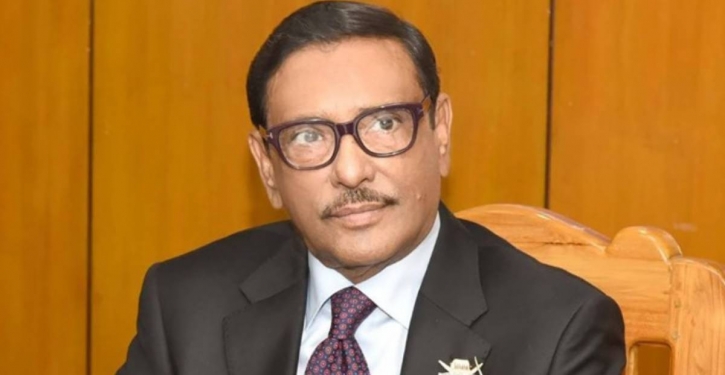 Quader sees BNP’s call for movement to topple govt as delirious talk