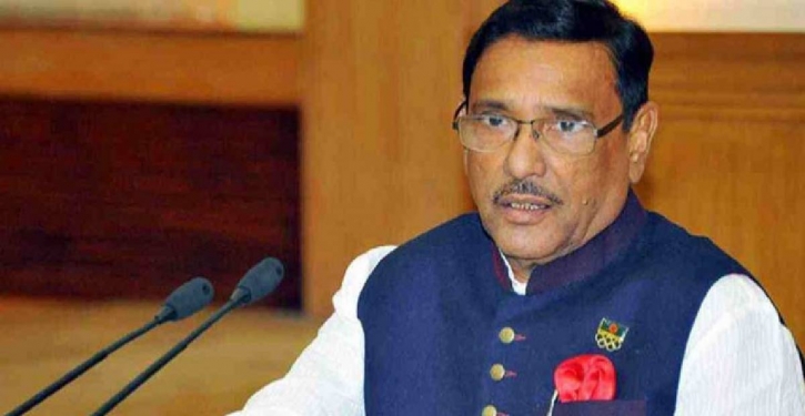 Don’t play with fire, Quader warns BNP