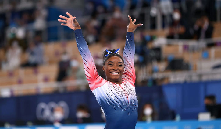 US Gymnast Simone Biles named Time’s 2021 Athlete of the Year US Gymnast Simone Biles named Time’s 2021 Athlete of the Year