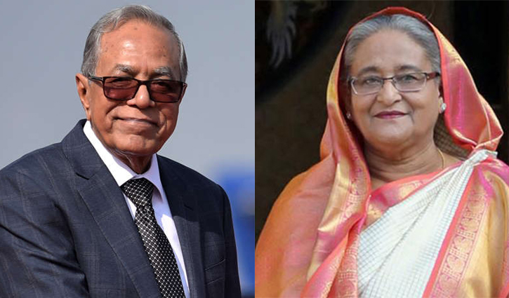 President, PM greet all involved with Padma Bridge project