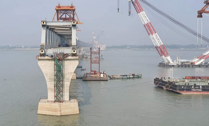 40th span of Padma Bridge installed, only 1 more to go 40th span of Padma Bridge installed, only 1 more to go