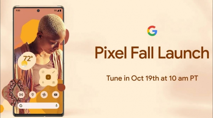 Google Pixel 6 series to launch today