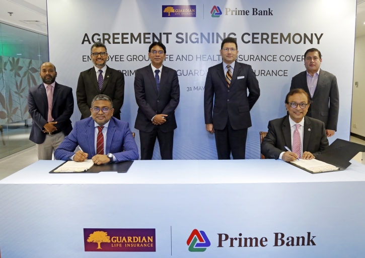 Prime Bank signs agreement with Guardian Life Insurance
