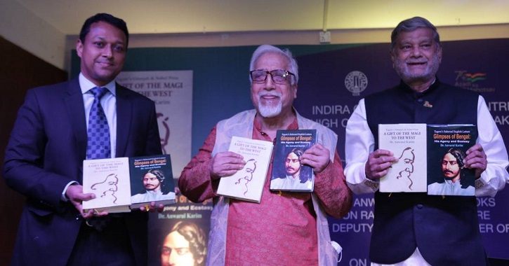Indira Gandhi Cultural Centre launches book on Tagore Indira Gandhi Cultural Centre launches book on Tagore