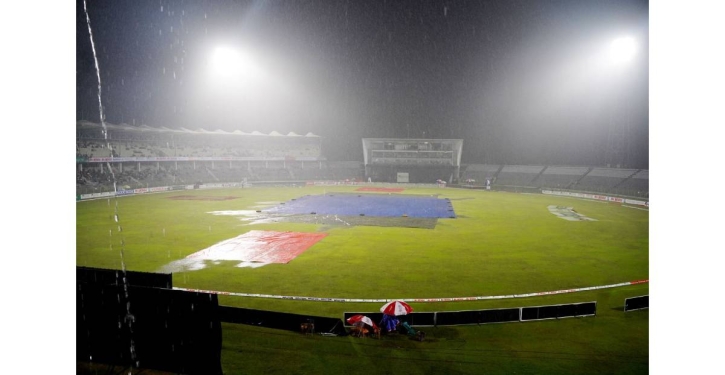 Rain washes out second ODI in Sylhet after Bangladesh post record total