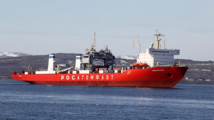 Nuclear cargo ship transports freight for Rooppur NPP