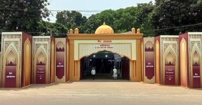 In Photos: National Eidgah ready to hold Eid jamaat