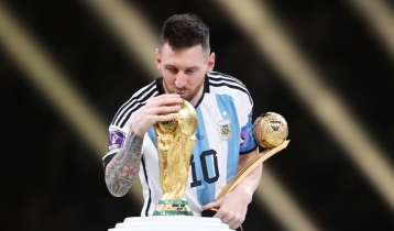 Messi wins Golden Ball to make more World Cup history