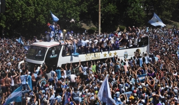 Millions jam Buenos Aires streets to celebrate World Cup win