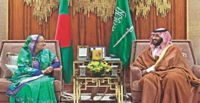 PM Hasina invites Mohammed bin Salman to visit Bangladesh