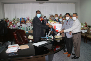 Sonali Bank congratulates Kazi Saidur Rahman on promotion at BB